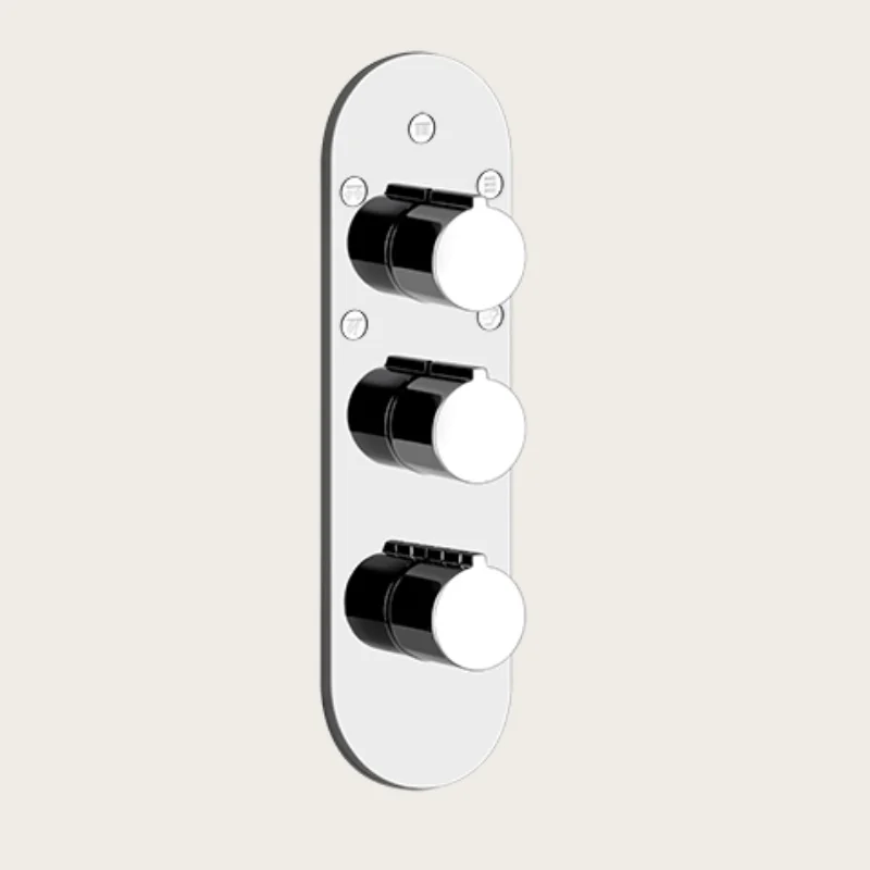 Смеситель для душа, Gessi, на 5 потребителей, цвет хром (старый арт. 43072/031)