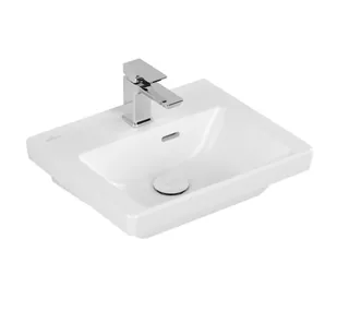 Раковина, Villeroy&Boch, Subway 3.0, шгв 450*370*100, отверстия для смесителя-1, CeramicPlus, цвет-альпийский белый — иконка
