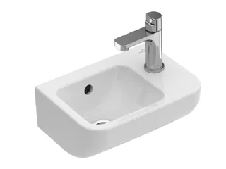 Раковина, Villeroy&Boch, Architectura, шг 360*260, отверстия для смесителя-1, CeramicPlus, цвет-альпийский белый