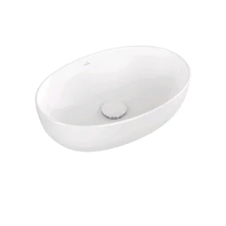 Раковина, Villeroy&Boch, Artis, шгв 485*325*135, отверстия для смесителя-отсутствуют, цвет-альпийский белый (белый Alpin)