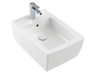 Биде, Villeroy&Boch, Memento 2.0, подвесной, шгв 375*560*225, CeramicPlus, цвет-альпийский белый