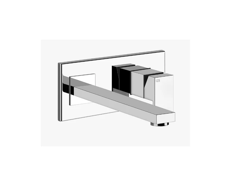 Смеситель для раковины, Gessi, Rettangolo, цвет-Black Metal Brushed PVD