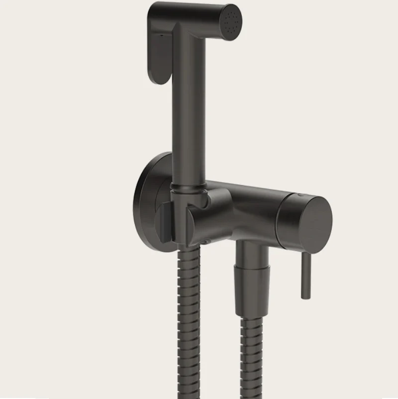 Гигиенический душ, Gessi, цвет-Black Metal Brushed PVD