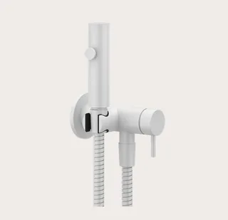 Гигиенический душ, Gessi, цвет-белый матовый