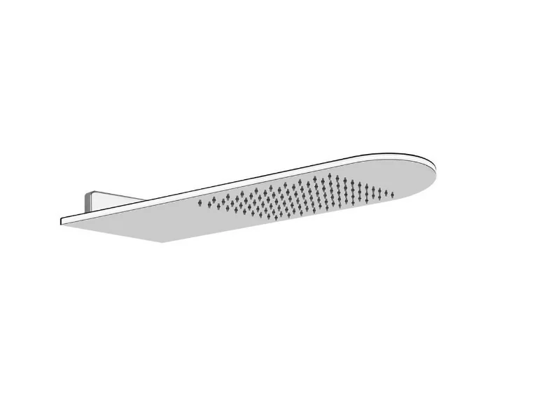 Верхний душ, Gessi, Cono, шгв 200*620*79, цвет-Black XL