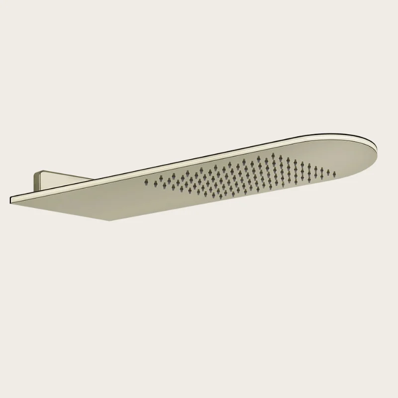 Верхний душ, Gessi, 200*620, цвет-Nickel PVD