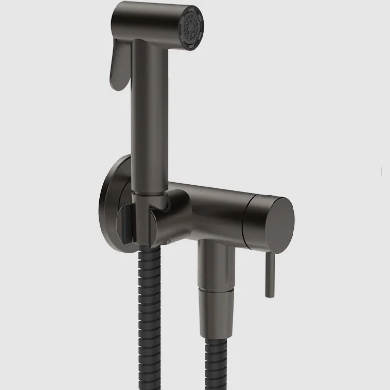 Гигиенический душ, Gessi, цвет-Black Metal Brushed PVD