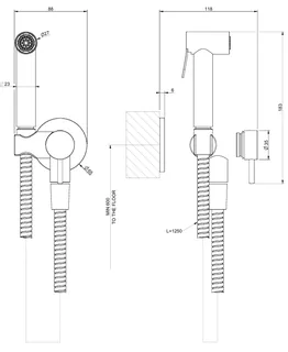 Гигиенический душ, Gessi, цвет-Warm Bronze Brushed PVD — иконка