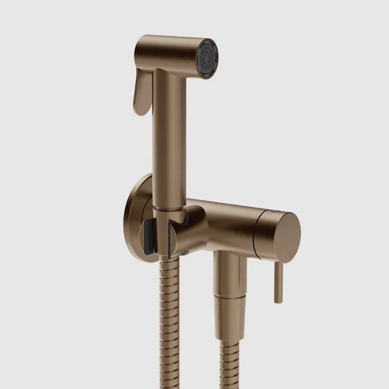 Гигиенический душ, Gessi, цвет-Coffee Bronze Brushed PVD