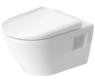 Унитаз, Duravit, D-Neo, подвесной, шгв 370*540*400, сиденье-в комплекте, цвет-белый
