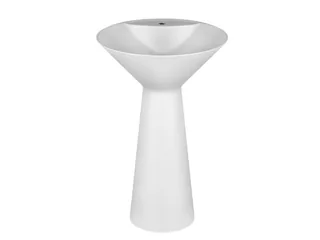 Раковина, Gessi, Cono, шгв 546*546*900, отверстия для смесителя-1, цвет -матовый белый — иконка