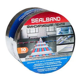 Фиксирующая лента, TONLOS, Sealband, ширина-100 мм, длина-10000 мм, цвет-алюминий — иконка