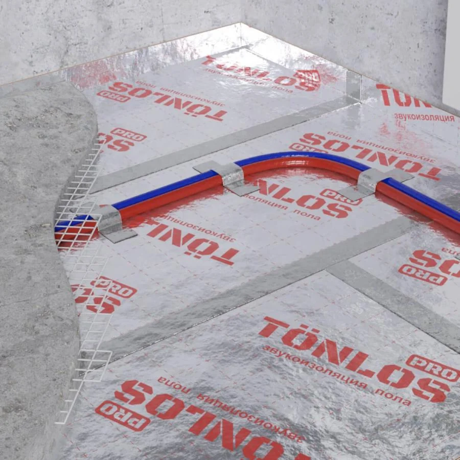 Звукоизоляция, TONLOS, TERRA FELT PRO, Construck, 5000х700х10 мм