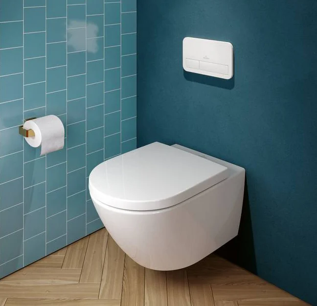 Унитаз, Villeroy&Boch, Subway 3.0, подвесной, шгв 370*560*360, CeramicPlus, цвет-камень белый (Stone White)