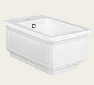 Биде, Gessi, VENTI20 Total Look, подвесной, шгв 391*560*272, цвет-белый