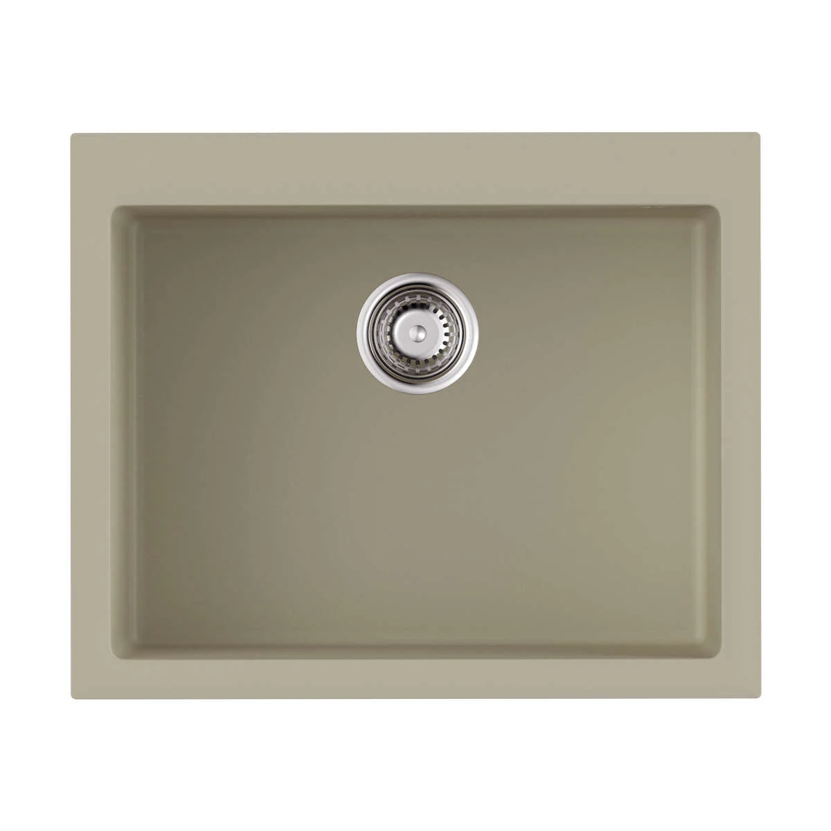 Мойка, OMOIKIRI, Bosen, шгв 610*500*210, отверстия для смесителя-3 промаркированных, цвет-ваниль
