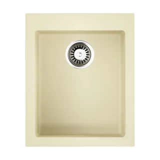 Мойка, OMOIKIRI, Bosen, шгв 410*500*210, отверстия для смесителя-3 промаркированных, цвет-ваниль