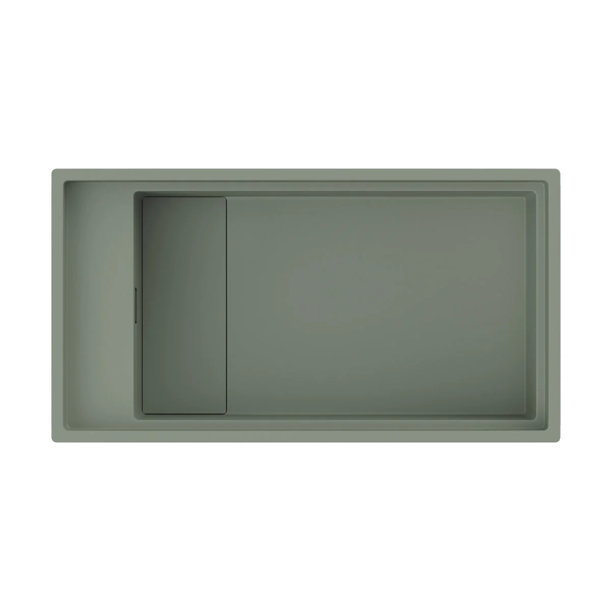 Мойка, Omoikiri, Kinaru Pro, шгв 860*460*220, отверстия для смесителя-4 промаркированных, цвет-Wind Green