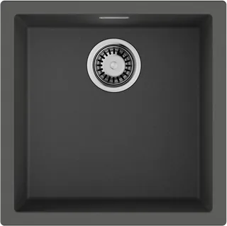 Мойка, Omoikiri, Yamakawa, шгв 456*456*220, отверстия для смесителя-отсутствуют, цвет-платина — иконка