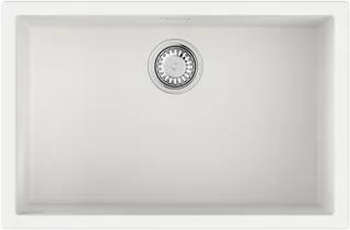 Мойка, Omoikiri, Yamakawa, шгв 756*456*220, отверстия для смесителя-отсутствуют, цвет-белый — иконка