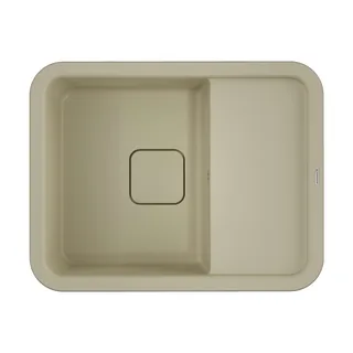Мойка, OMOIKIRI, Tasogare, шгв 650*510*210, отверстия для смесителя-4 промаркированных, цвет-ваниль