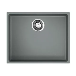 Мойка, OMOIKIRI, Bosen, шгв 540*440*220, отверстия для смесителя-отсутствуют, цвет-Leningrad Grey