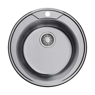 Мойка, OMOIKIRI, Asida, шгв 510*510*180, отверстия для смесителя-1, цвет-нержавеющая сталь — иконка