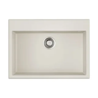 Мойка, OMOIKIRI, Tedori, шгв 680*500*220, отверстия для смесителя-3 промаркированных, цвет-белый