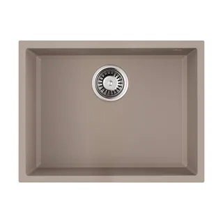 Мойка, OMOIKIRI, Tedori, шгв 550*420*220, отверстия для смесителя-отсутствуют, цвет-бежевый