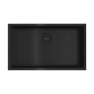 Мойка, OMOIKIRI, TAKI, шгв 740*440*200, отверстия для смесителя-отсутствуют, цвет-графит