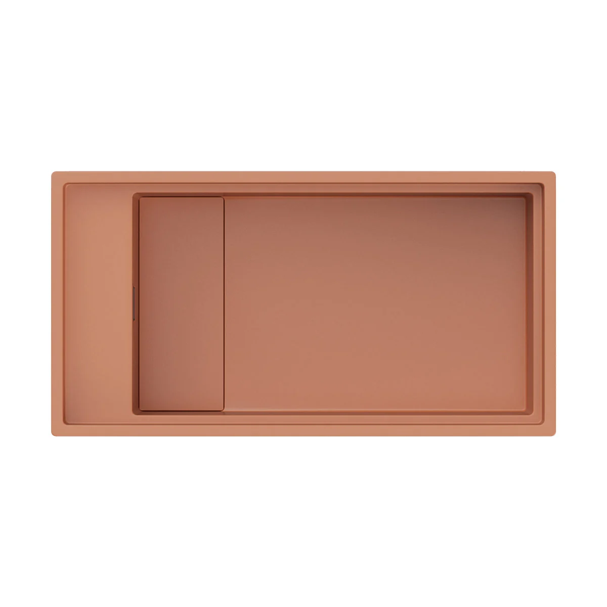 Мойка, Omoikiri, Kinaru Pro, шгв 860*460*220, отверстия для смесителя-4 промаркированных, цвет-canyon