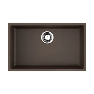 Мойка, OMOIKIRI, Tedori, шгв 660*420*220, отверстия для смесителя-отсутствуют, цвет-espresso