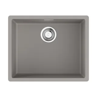 Мойка, OMOIKIRI, Yamakawa, шгв 556*456*200, отверстия для смесителя-отсутствуют, цвет-Leningrad grey — иконка