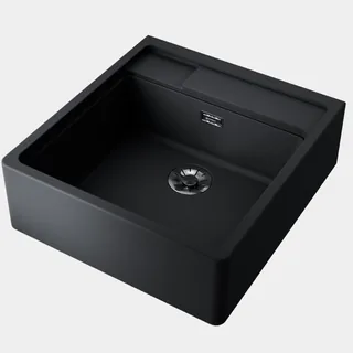 Мойка, Omoikiri, Kinokawa, шгв 600*635*217, отверстия для смесителя-отсутствуют, цвет-графит