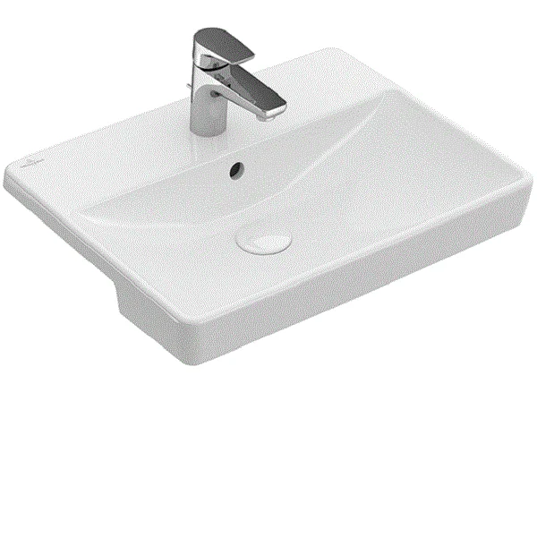 Раковина, Villeroy&Boch, Avento, шг 550*360, CeramicPlus, цвет-альпийский белый
