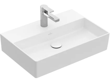 Раковина, Villeroy&Boch, Memento 2.0, шгв 500*420*135, отверстия для смесителя-1, цвет-альпийский белый