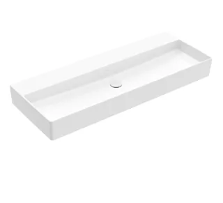 Раковина, Villeroy&Boch, Memento 2.0, шгв 1200*470*135, отверстия для смесителя-отсутствуют, цвет-альпийский белый — иконка