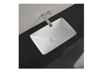 Раковина, Villeroy&Boch, Loop&Friends, шгв 540*340*190, отверстия для смесителя-отсутствуют, цвет-альпийский белый (белый Alpin)