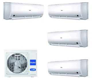 4U75S2SR5FA / AS12BS4HRA*4, Мульти-сплит система, Haier, Multi Super Match R32