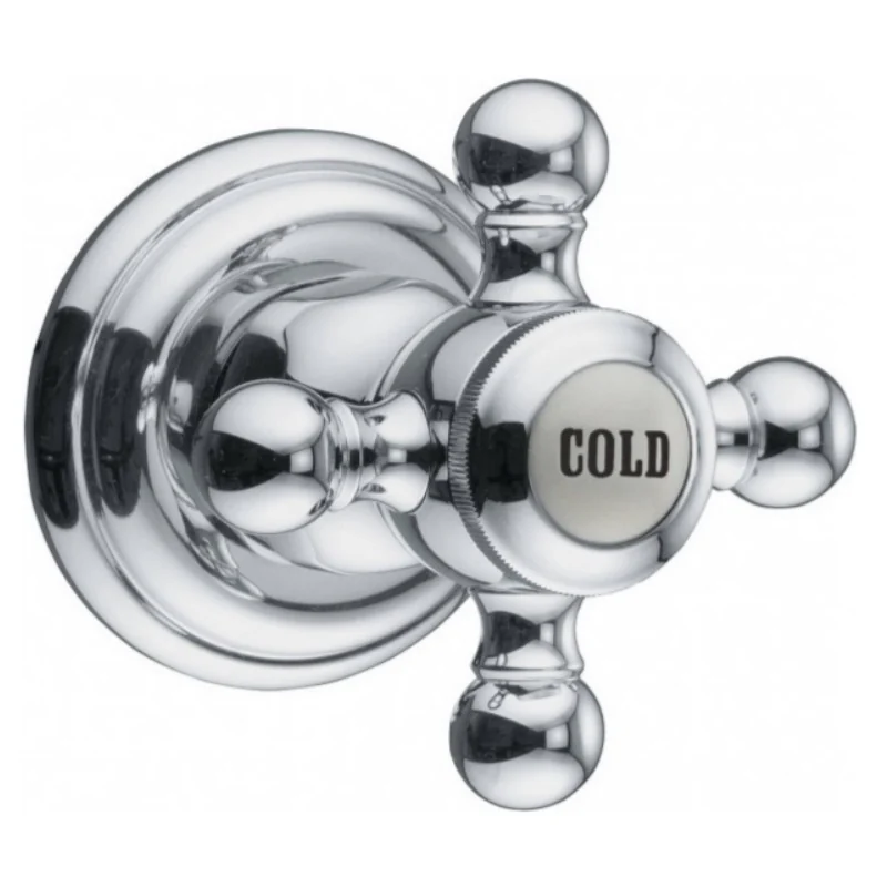 Вентиль, Kludi, 1926, 3/4", COLD/холодная, цвет-хром