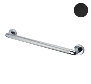 Полотенцесушитель, Margaroli, Luce, шгв 530*88*50, напрямую в стену, сухого типа, цвет-черный матовый — иконка