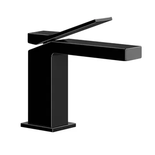 Смеситель для раковины, Gessi, Rettangolo K, цвет-Black Metal PVD