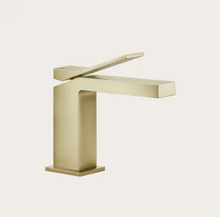 Смеситель для раковины, Gessi, Rettangolo K, цвет-Brushed Brass PVD — иконка