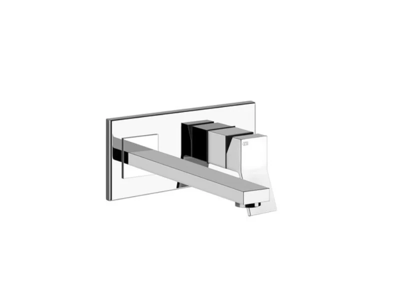 Смеситель для раковины, Gessi, Rettangolo K, цвет-Black Metal PVD