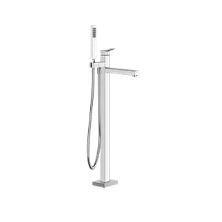 Смеситель для ванны и душа, Gessi, Rettangolo K, напольный, цвет-хром