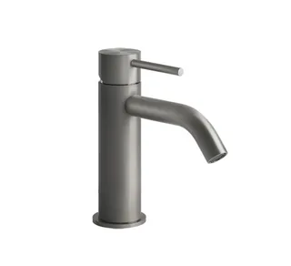 Смеситель для раковины, Gessi, Flessa, цвет-Steel Brushed