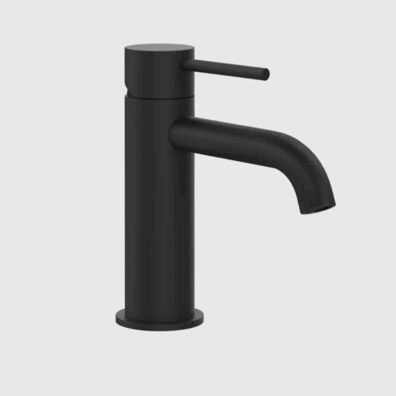Смеситель для раковины, Gessi, 316 Flessa, цвет-черный матовый