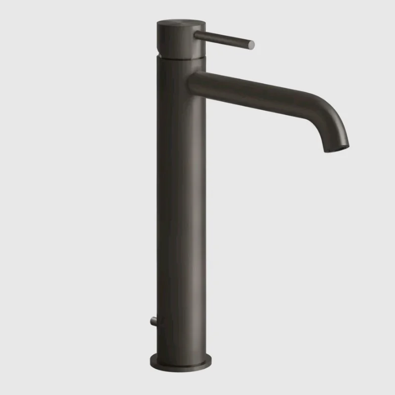 Смеситель для раковины, Gessi, 316 Flessa, цвет-Black Metal Brushed PVD