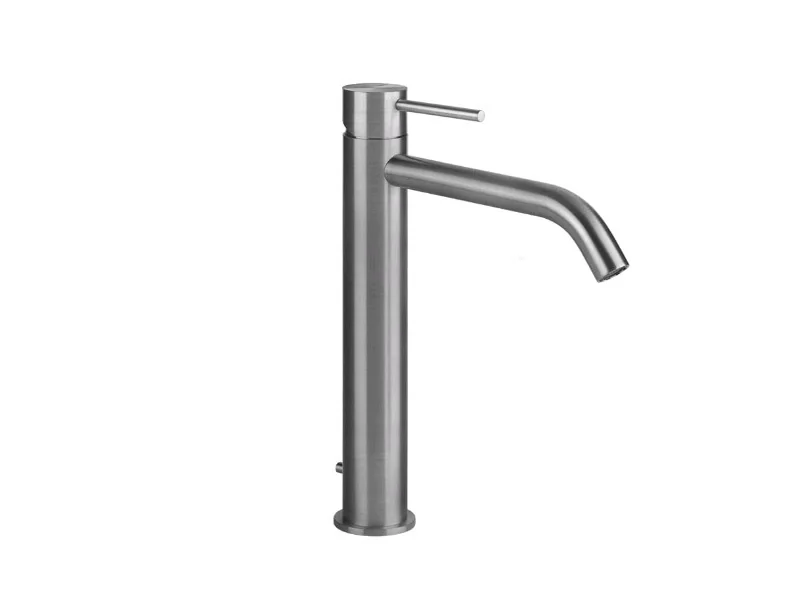 Смеситель для раковины, Gessi, Flessa, цвет-Copper Brushed PVD
