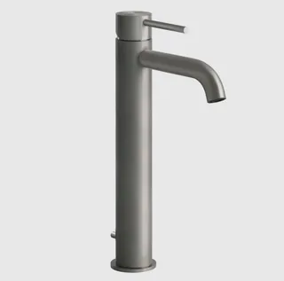 Смеситель для раковины, Gessi, 316 Flessa, цвет-Steel Brushed